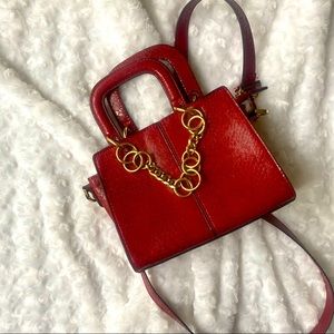 Small Red bag crossbody